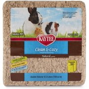 Angle View: Kaytee Clean and Cozy Small Pet Bedding Natural Material 12.3 liters Pack of 4