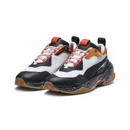 Mens Puma Thunder Electric White Black Mandarine Red 367996-01