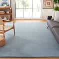 thumbnail image 2 of SAFAVIEH Fifth Avenue Debra Solid Area Rug, Blue, 7' x 7' Square, 2 of 11