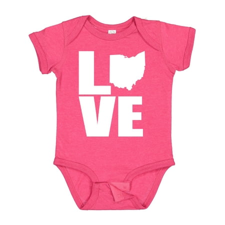 

Inktastic Ohio Love Gift Baby Boy or Baby Girl Bodysuit