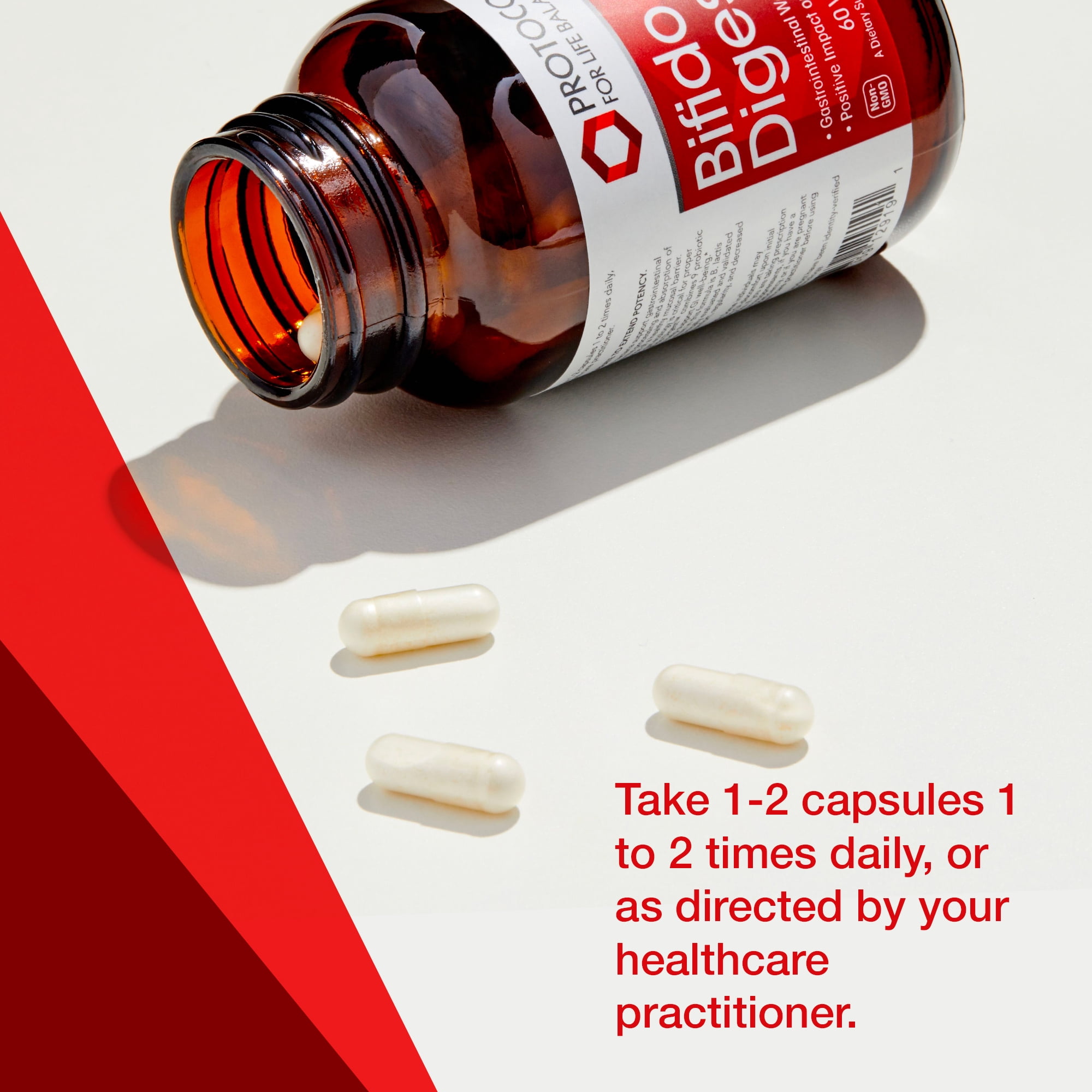 Protocol for Life Balance Bifido Digest - GI Health - 60 Veg Caps