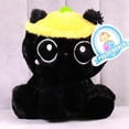 thumbnail image 4 of Gato Wiki de peluche PELUCHERIA 20cm Negro para Regalo o Decoracion Interior, 4 of 6