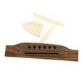 thumbnail image 4 of Accesorio de puente de guitarra de cvijas, piezas de sillín de puente, accesorios de guitarra para música Sunnimix Puente de la música, 4 of 8