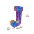 thumbnail image 3 of AYktou Christmas Decorations,Ornament Storage Box,Colorful Letters LED Lights Valentine's Day Halloween Christmas Birthday Dress Up Decoration Gift Party Decoration 26 Capital Letters Ornament, 3 of 6