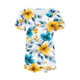 thumbnail image 3 of Cilsoka Short Sleeve Shirts for Women Loose Summer Tops for Women Over 55 Womens Graphic Tees Y2K Red Blouses for Women Plus Size, 3 of 4