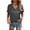 ZB Dark Gray, variant on Womens T Shirts V Neck Short Sleeve DAndelion Print Loose Fit Tops Casual Wear Womens Tees Dark Green S