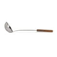 thumbnail image 2 of Petromax Kitchen or Campfire Serving Ladle with Spout, Durable Stainless Steel and Wooden Handle, Large 3.4 fl oz, 2 of 7