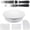 White, variant on Cake Decorating Kit Baking Supplies Cake Turntable with 2 Frosting Straight Angled Spatula 3 Icing Smoother Scrapers Baking Accessories Tools for Beginners and Pros, White