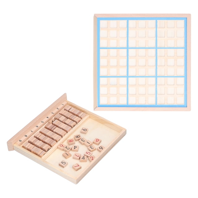 Juego De Mesa De Rompecabezas De Matemáticas De Madera, Juego Educativo De Números Consecutivos Azules Que Fortalece Las Habilidades Lógicas Analíticas Para Niños De Más De 3