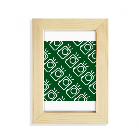 Camera Instantaneous Seal Patterns Desktop Display Photo Frame Picture Art Painting 5x7 inch