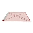thumbnail image 2 of Ahgly Company Machine Washable Indoor Square Solid Red Modern Area Rugs, 5' Square, 2 of 4