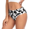 thumbnail image 2 of Fotbe Cute Panda (3) Calzones Estampados para Mujer – Ropa Interior de Algodón, Cómoda, Suave y Elástica-X-Small, 2 of 6