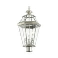thumbnail image 4 of Livex Lighting Georgetown 3 Light Outdoor Post Lantern, 4 of 4