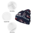 thumbnail image 3 of Yiaed Nautical Style Sailboat Print Winter Beanie for Men Women, Fleece Lined Beanie Soft Warm Knit Hat Ski Stocking Cuffed Ca, 3 of 6