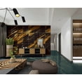 thumbnail image 3 of Dundee Deco Peel and Stick Wall Panels, Black, Gold, Single Panel, Covers 1.9 sq ft, 3 of 6
