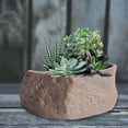 thumbnail image 6 of Ceramic Flower Pot Potted with Drainage Hole Durable Plants Growing Pot Bonsai Planters for Festival Party Balcony Tabletop Indoor Style A and Small, 6 of 8