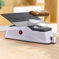 thumbnail image 4 of Hioecau Electric Knife Sharpener Non-slip Base Easy to Clean USB Powered Ergonomic Design Knife Sharpener, 4 of 8