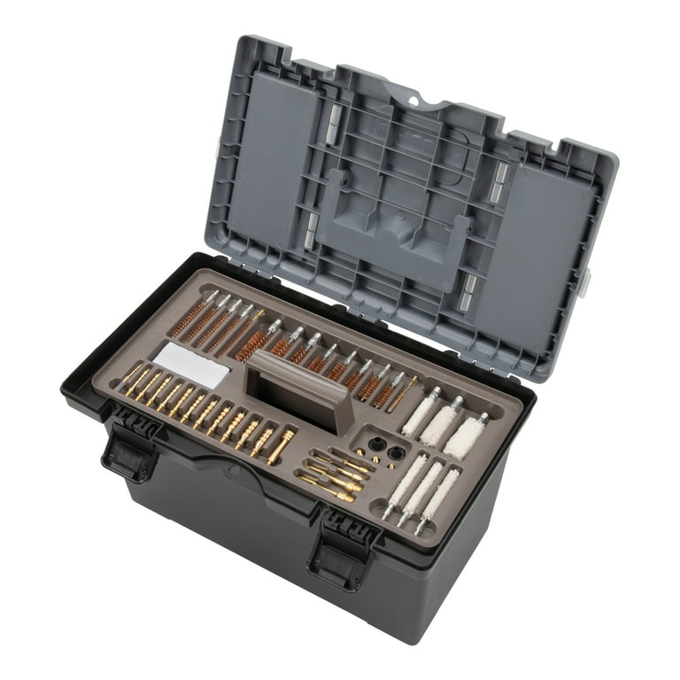 Allen Company Universal Firearm Cleaning Kit Toolbox, 65-Pieces