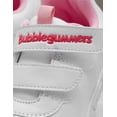 thumbnail image 4 of Tenis Escolar Bubble Gummers® Para Niña Trapecio Blanco Rosa blanco 15, 4 of 11
