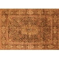 thumbnail image 1 of Ahgly Company Indoor Rectangle Medallion Orange Traditional Area Rugs, 7' x 9', 1 of 1