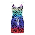 thumbnail image 4 of Patlollav Womens Summer Fashion Print Sleeveless Suspenders Pullover Dress, 4 of 6