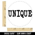 thumbnail image 2 of Unique Fun Text Self-Inking Rubber Stamp Ink Stamper - Pink Ink - Small 3/4 Inch, 2 of 7
