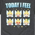 thumbnail image 3 of Disney Emoji - Today I Feel Tinkerbell Design - Toddler And Youth Short Sleeve Graphic T-Shirt, 3 of 5