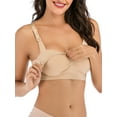 thumbnail image 5 of DODOING 2 Piece Maternity Seamless Nursing Bra Wirefree Bra with Removable Pads, 5 of 6