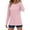 Pink, variant on Lightweight Long Sleeve Workout Tops for Women Gym Running Athletic Sun Protection Shirts (Black XL)