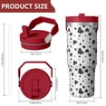 thumbnail image 6 of 30oz Tumbler with Swivel Handle, Vacuum Insulated Stainless Steel Travel Mug with 2-in-1 Straw Lid, Camo Print, 6 of 6