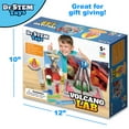 thumbnail image 6 of Dr. STEM: Volcano Lab - Erupting Science Kit, Foam Lab Pad, Experiment Cards, Multiple Formulas, Nature Learning w/ Common Household Supplies, Kids 5+, 6 of 9