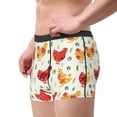 thumbnail image 4 of Naloa Flower Chicken Print Mens Underwear - Boxers for Men, Classic Briefs for Men, 4 of 9