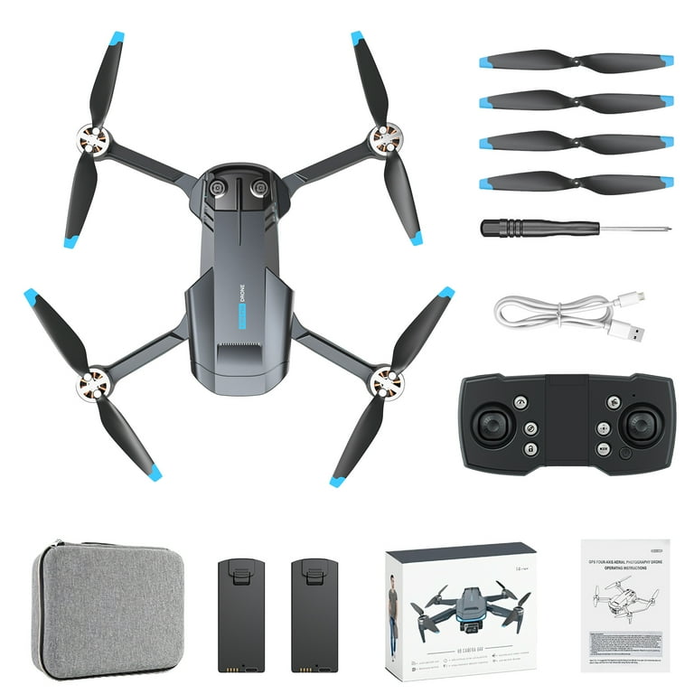GPS Drone F194 with Camera for Adults 4K , AUOSHI Foldable