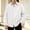White, variant on LEKWK Dress Shirt for Men Long Sleeve Button Down Collared Casual Work Shirt Loose Fit Lightweight Breathable Classic Streetwear Top for Everyday Blue L