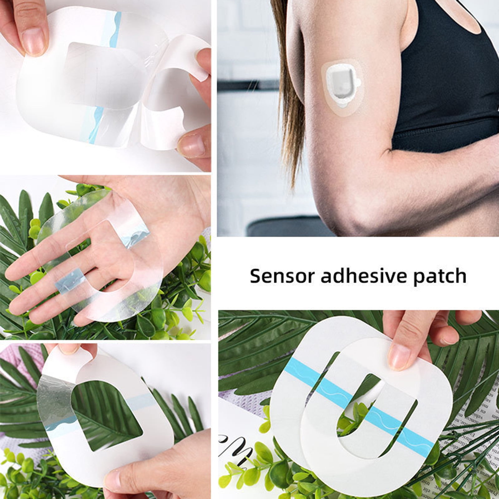 Buy AOOOWER Freestyle Libre Adhesive Overpatches Continuous Glucose Monitor Protection Tape