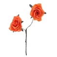 thumbnail image 2 of Artificial Roses 15 Inch Long Hobby Artificial Flowers Silk Flowers for Home Decor Halloween Floral Decorations Table Centerpiece Indoor Accent 1 Piece, 2 of 5
