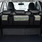 eing Car Trunk Organizer and Storage, Backseat Hanging Organizer for SUV, Truck, MPV, Waterproof, Collapsible Cargo Storage Bag with 5 Pockets, Bling Car Interior Accessories for Women,Multicolor