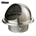 thumbnail image 1 of Lefu Acier Inoxydable Rond Taureau Brossé Nez Exterieur Paroi Sortie d'Évent, 1 of 7
