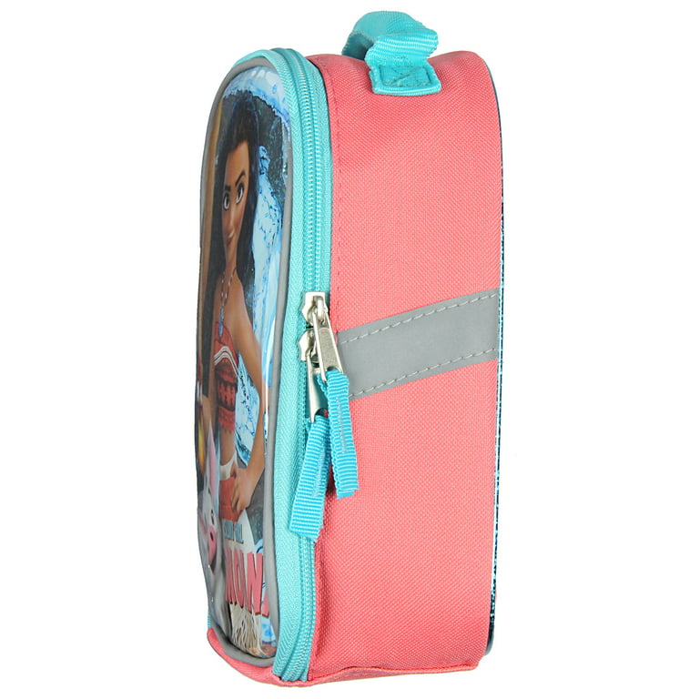 Moana Lunch Box Soft Kit Insulated Cooler Bag Disney Island Girl 
