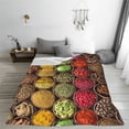 thumbnail image 5 of Vsdgher Spices And Herbs Ultra-Soft Micro flannel Blanket Throw Blankets for Couch Sofa, Bed (4 sizes)-40"x30", 5 of 7