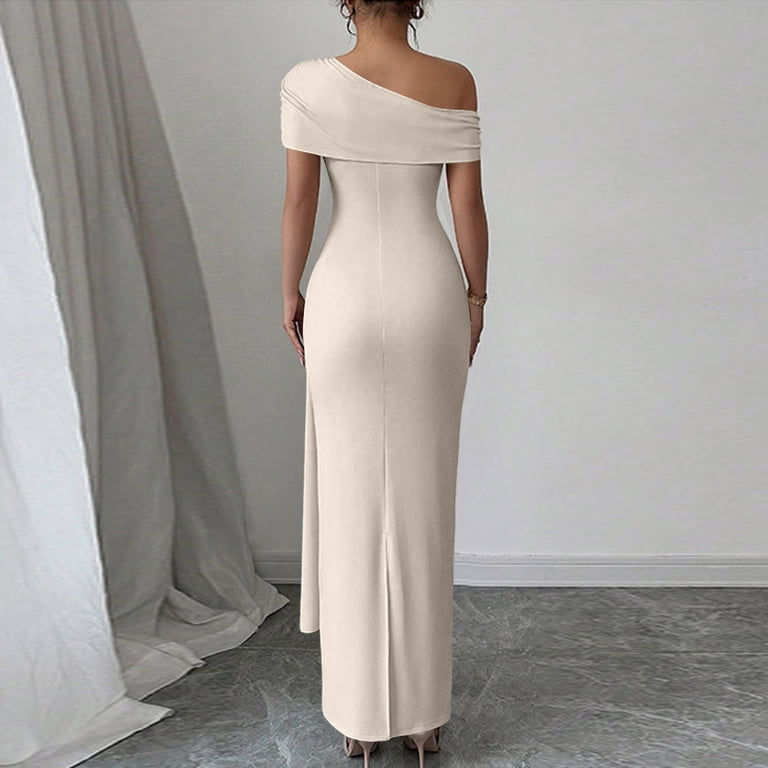 beige bodycon maxi dress Beige Lace Mock Neck Long Sleeve Maxi Dress | Womens | Small (Available in M, L) | 100% Polyester | Lulus
