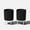Black/White, variant on Veradek Demi Series Raised 12" Plastic-Stone Planter - (Black/Brown, 1 Pack)