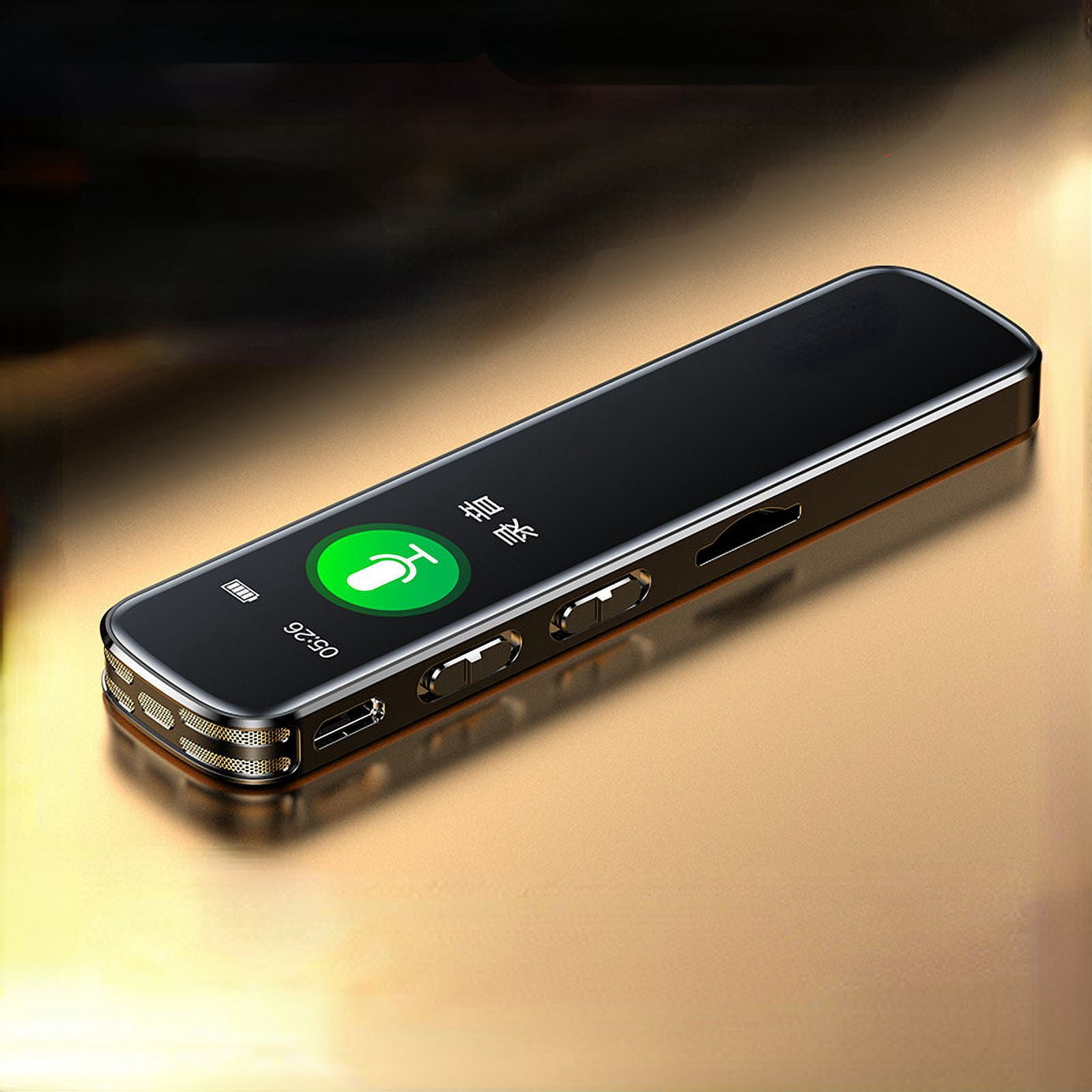 Digital Voice Recorder with Password Protection, Portable MP3 Player