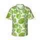 thumbnail image 1 of Balery Green Various Lemons Camisas hawaianas de manga corta para hombre, camisas playeras de corte holgado, camisas de vacaciones con botones,Medium, 1 of 7
