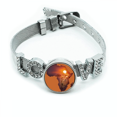 thumbnail image 1 of León Prairie continente africano nombre Mapa Pulsera pulsera pulsera de cristal amor pulsera ajustable, 1 of 2