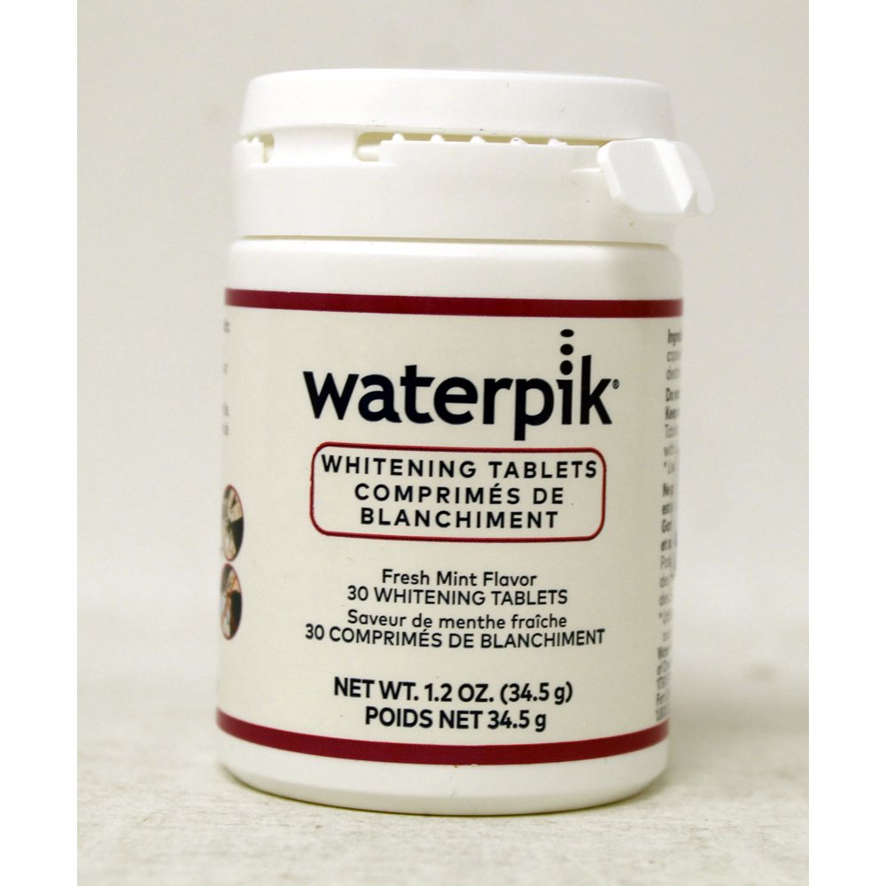 Waterpik Waterflosser Whitening Tablets Fresh Mint 30 Count Walmart