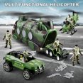 thumbnail image 4 of Set grande JASSKKBO 56 en 1 de Army Toys para niños de 4 a 12 años, 4 of 7
