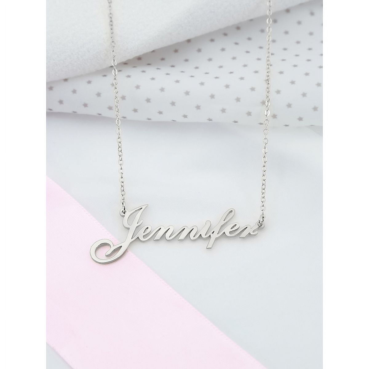 Personalized Script Name Necklace