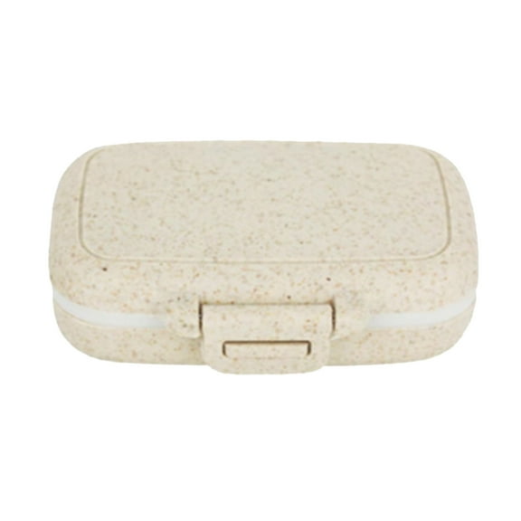 KULOKHUI Storage Containers 3 Removable Compartments Daytime Organizer 3 Times A Day AM Travel Organizer For Pocket Or Purse Vitamin Fish Oil Or Storage Jewelry OrganizerBOne Size