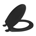 thumbnail image 1 of Bath Bliss 7089 Chanfreiné Standard Siège de Toilette Rond&44; Noir, 1 of 1
